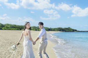 沖繩 艾葵雅教堂 AQUAGRACECHAPEL 沙灘