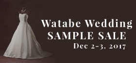 Watabe Wedding 婚紗Sample Dress Sale