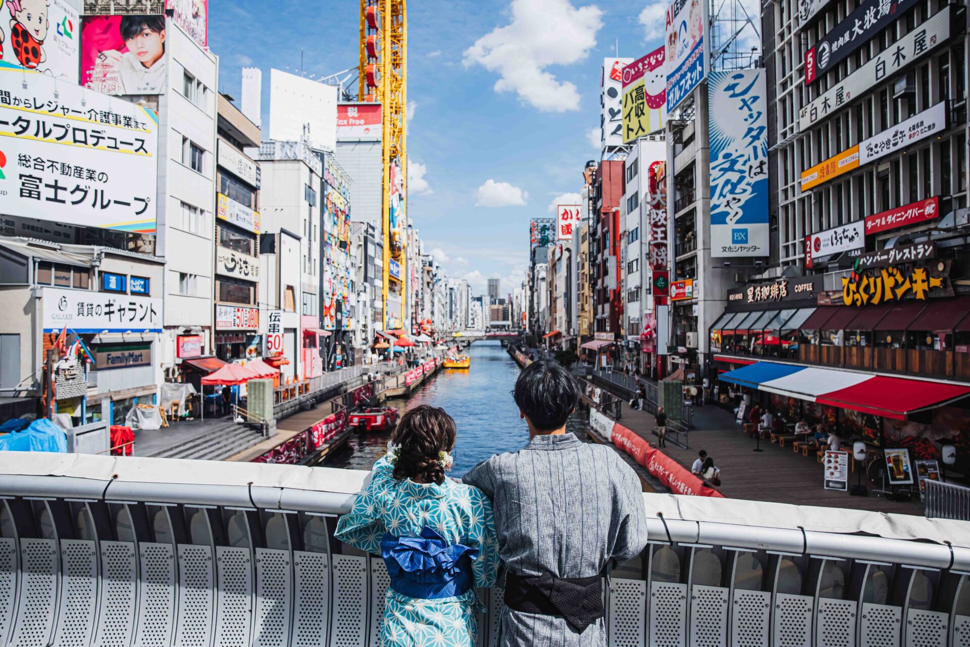 大阪 婚攝 道頓堀 浴衣