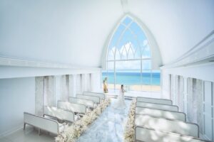 沖繩 艾葵雅教堂 AQUAGRACECHAPEL 婚禮