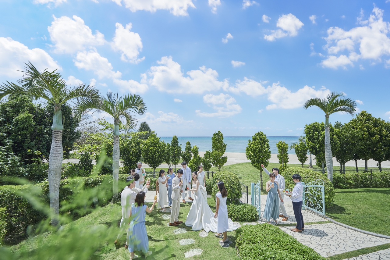 沖繩 艾葵雅教堂 AQUAGRACECHAPEL 婚禮