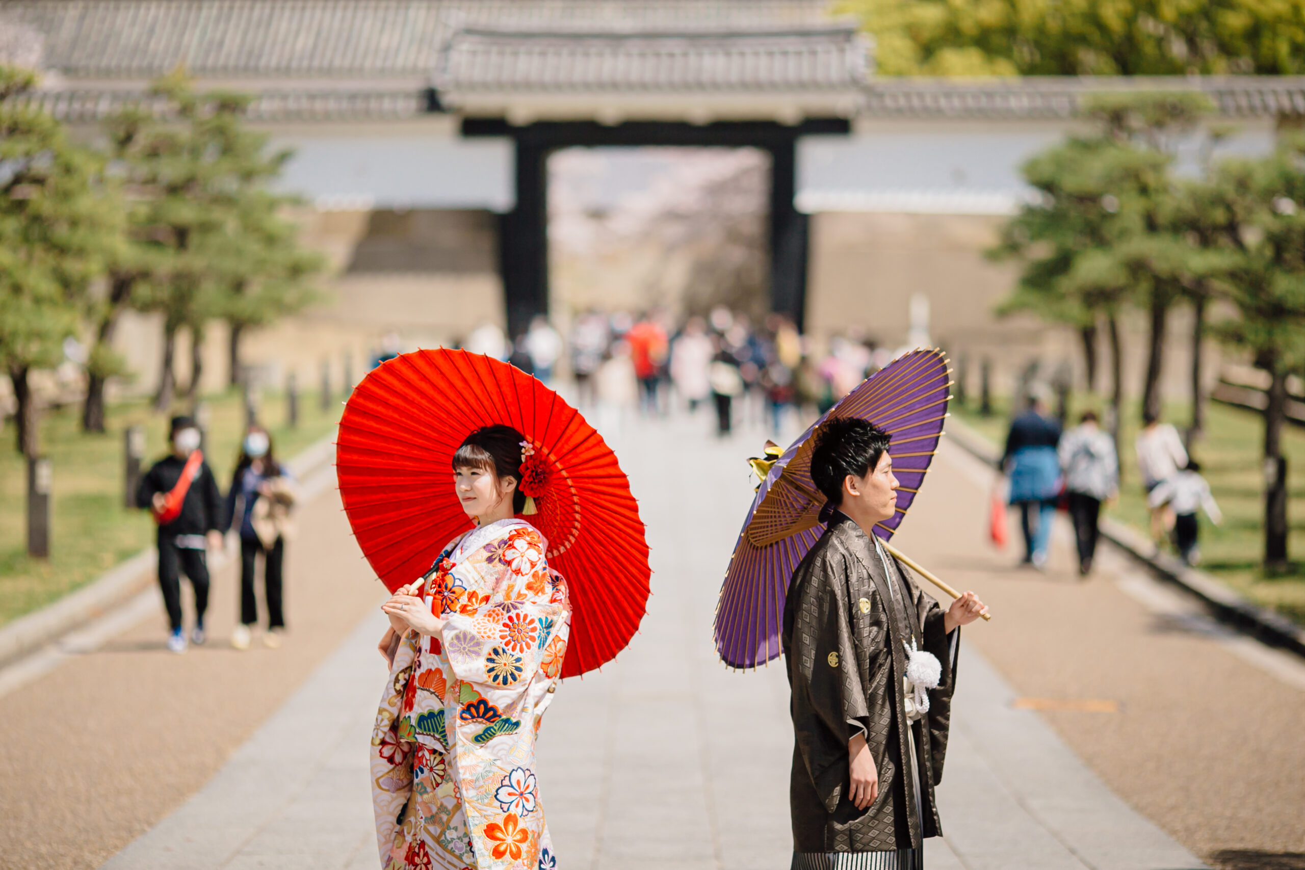 大阪城 婚攝 和服